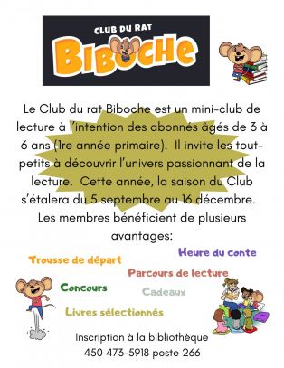Affiche du Club