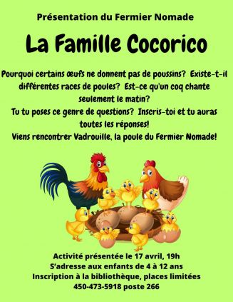 Famille Cocorico Affiche